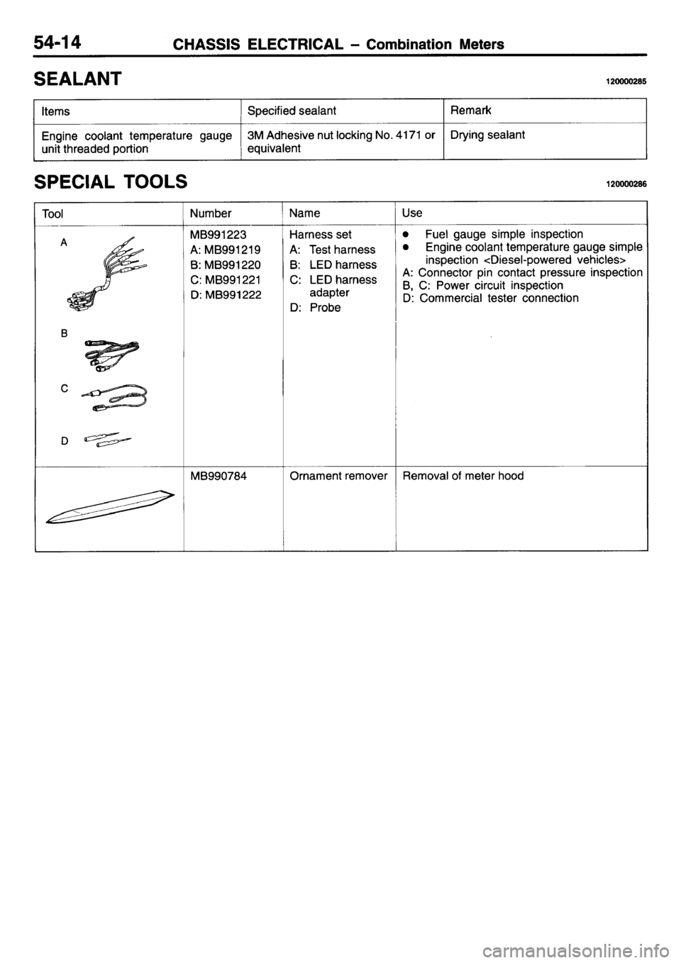 MITSUBISHI L400 1995  Workshop  Service Repair Manual 