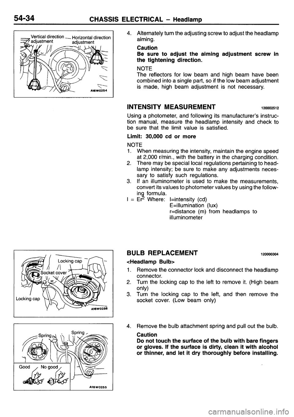 MITSUBISHI L400 1995  Workshop  Service Repair Manual 