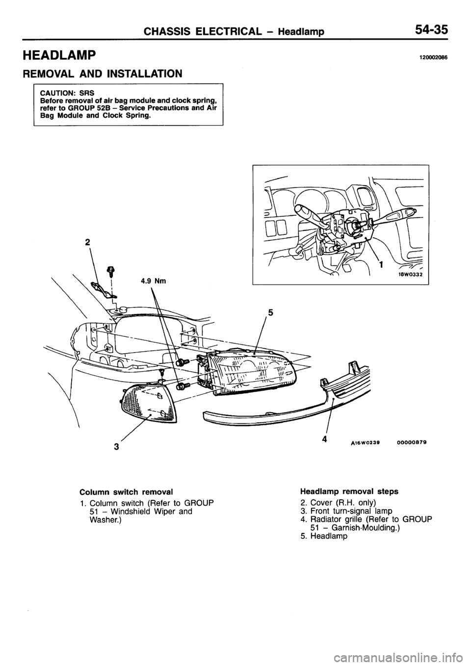 MITSUBISHI L400 1995  Workshop  Service Repair Manual 