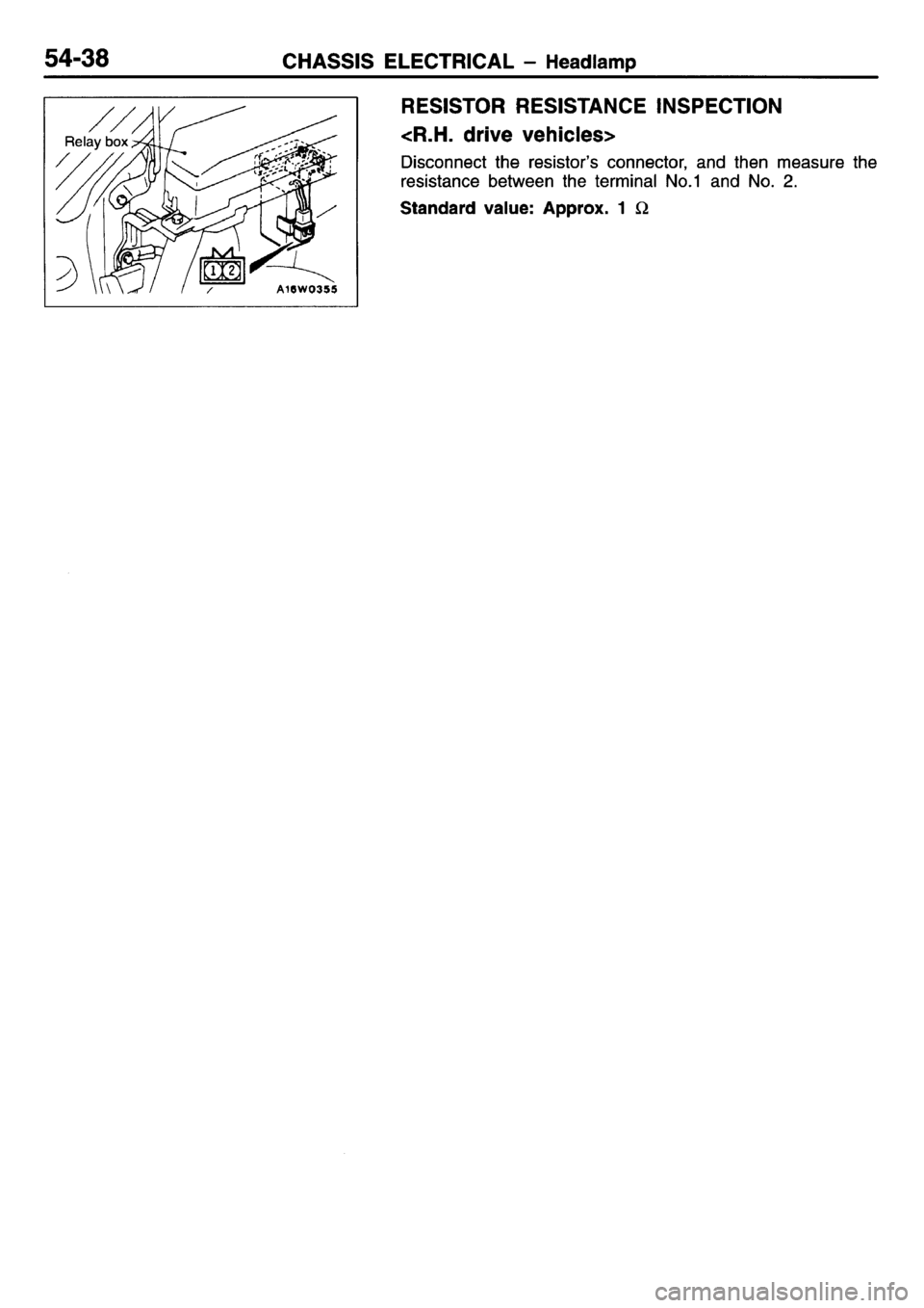 MITSUBISHI L400 1995  Workshop  Service Repair Manual 