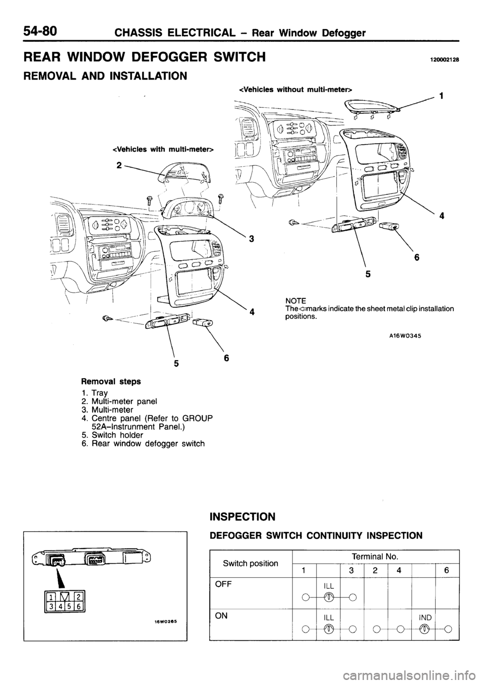 MITSUBISHI L400 1995  Workshop  Service Repair Manual 