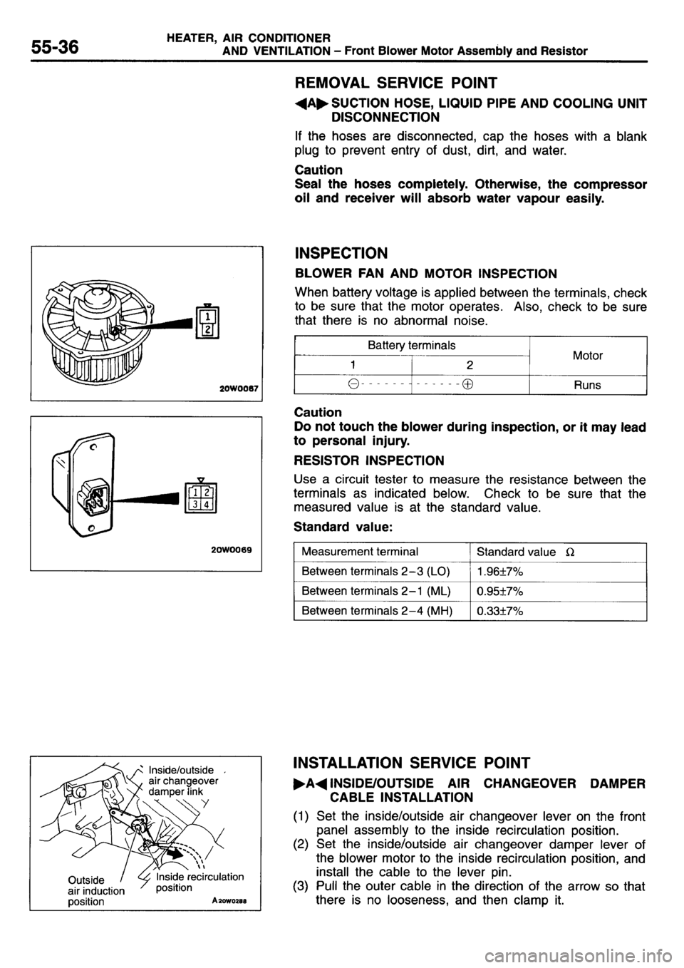 MITSUBISHI L400 1995 Workshop Service Repair Manual MITSUBISHI L400 1995 Workshop Service Repair Manual