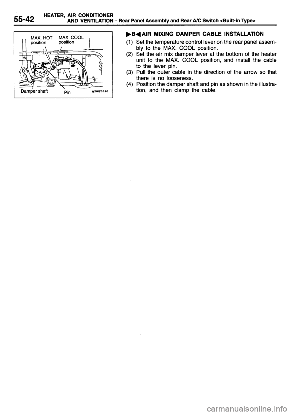 MITSUBISHI L400 1995 Workshop Service Repair Manual MITSUBISHI L400 1995 Workshop Service Repair Manual