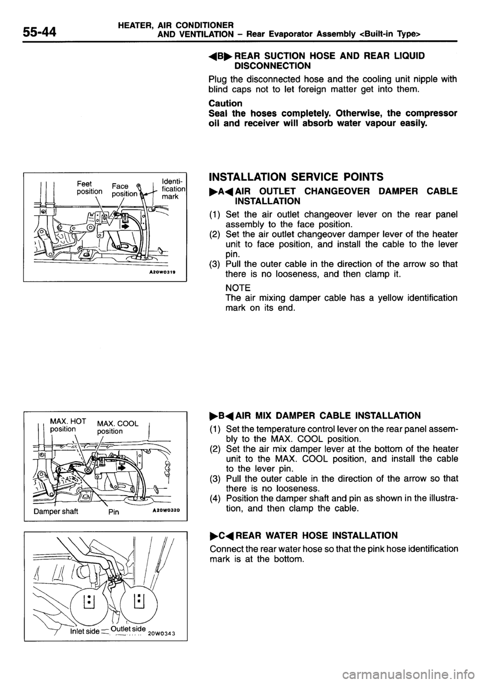 MITSUBISHI L400 1995 Workshop Service Repair Manual MITSUBISHI L400 1995 Workshop Service Repair Manual