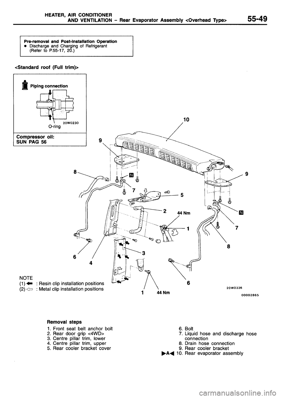MITSUBISHI L400 1995 Workshop Service Repair Manual MITSUBISHI L400 1995 Workshop Service Repair Manual