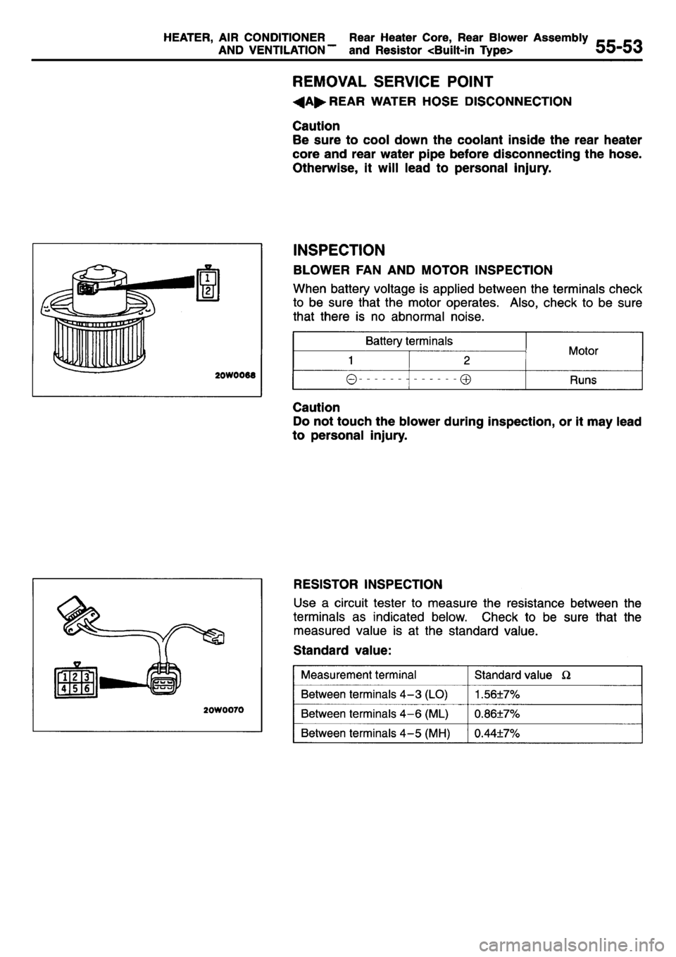 MITSUBISHI L400 1995 Workshop Service Repair Manual MITSUBISHI L400 1995 Workshop Service Repair Manual