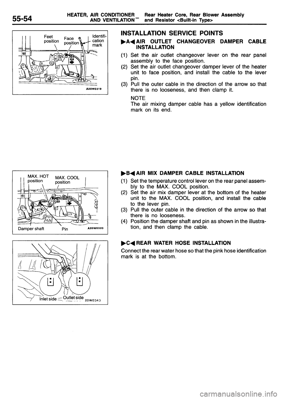 MITSUBISHI L400 1995 Workshop Service Repair Manual MITSUBISHI L400 1995 Workshop Service Repair Manual
