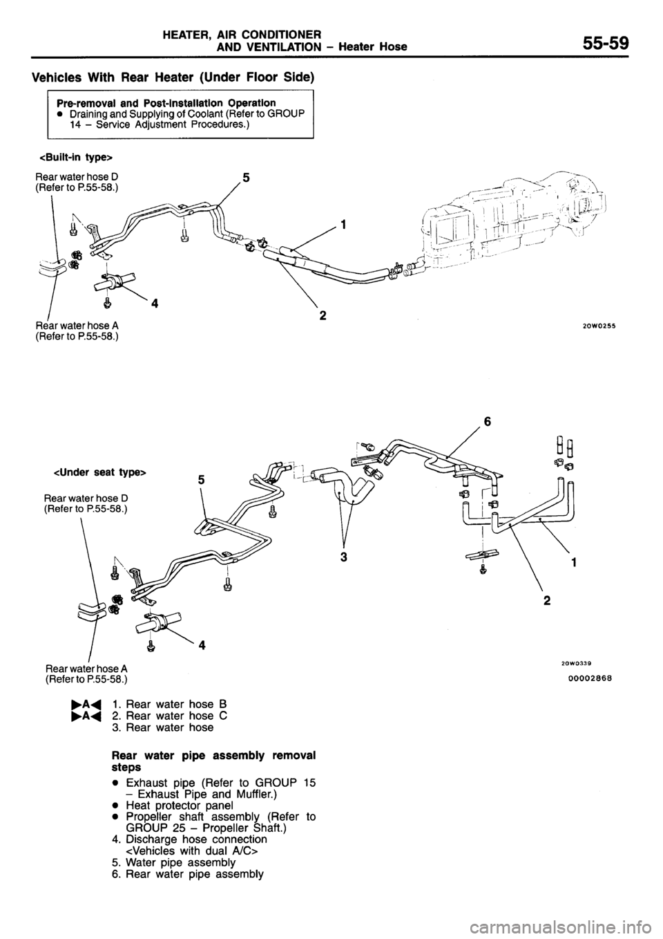 MITSUBISHI L400 1995 Workshop Service Repair Manual MITSUBISHI L400 1995 Workshop Service Repair Manual