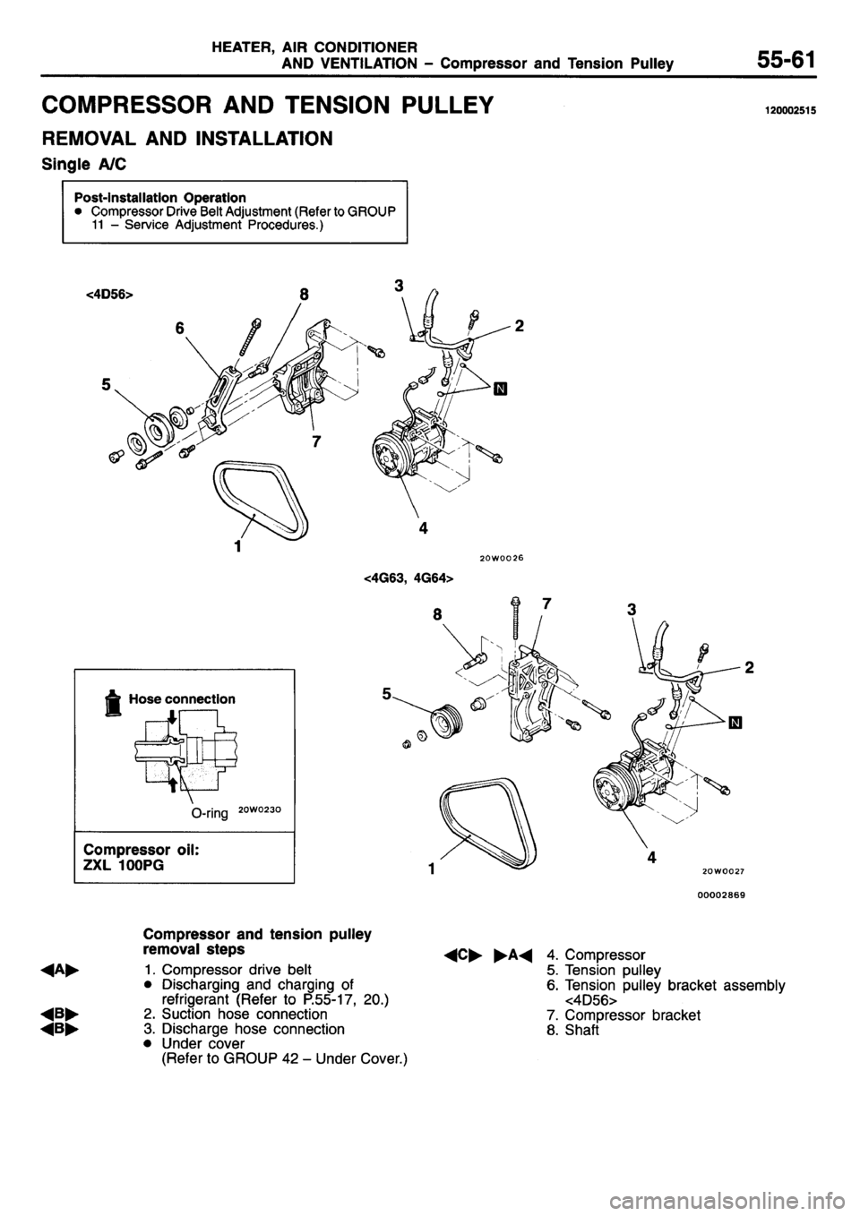 MITSUBISHI L400 1995 Workshop Service Repair Manual MITSUBISHI L400 1995 Workshop Service Repair Manual