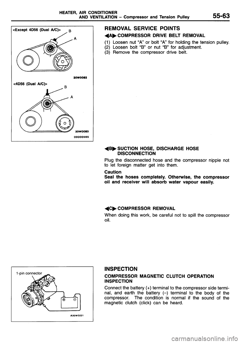 MITSUBISHI L400 1995 Workshop Service Repair Manual MITSUBISHI L400 1995 Workshop Service Repair Manual