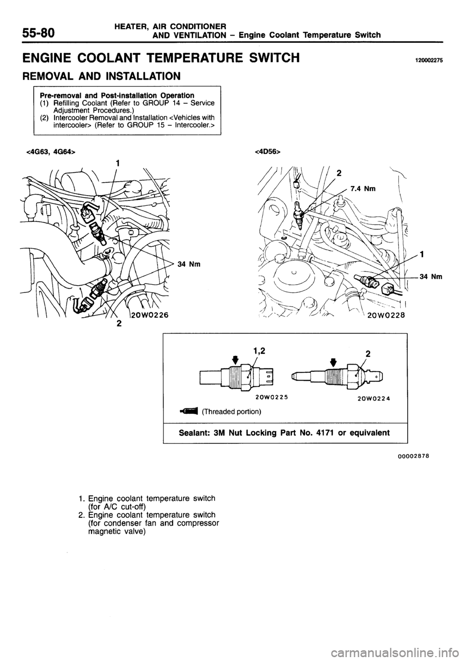 MITSUBISHI L400 1995 Workshop Service Repair Manual MITSUBISHI L400 1995 Workshop Service Repair Manual