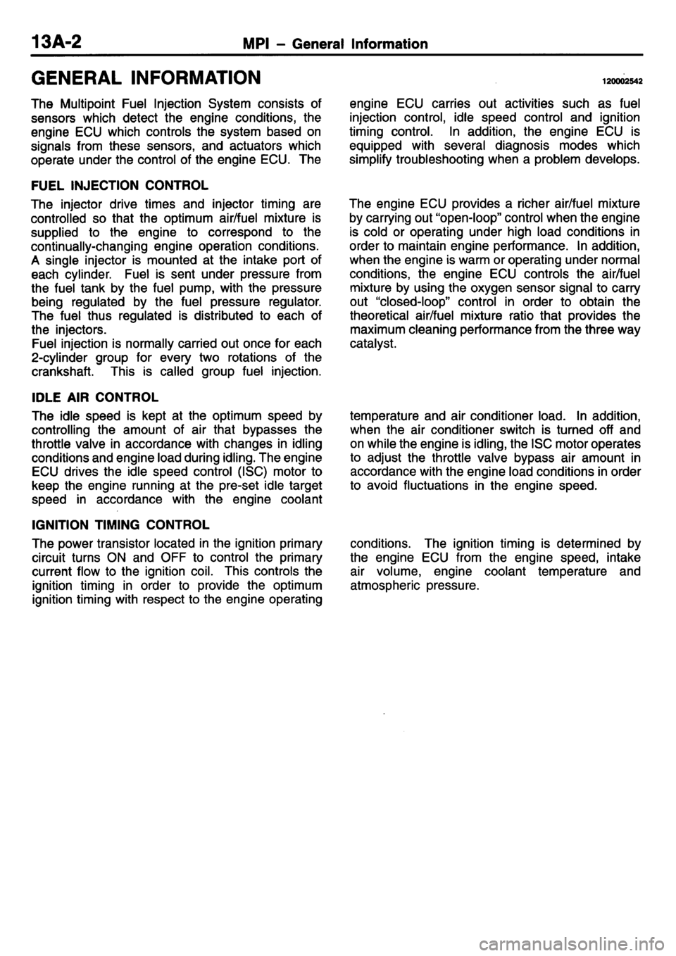 MITSUBISHI L400 1995 Workshop Service Repair Manual MITSUBISHI L400 1995 Workshop Service Repair Manual