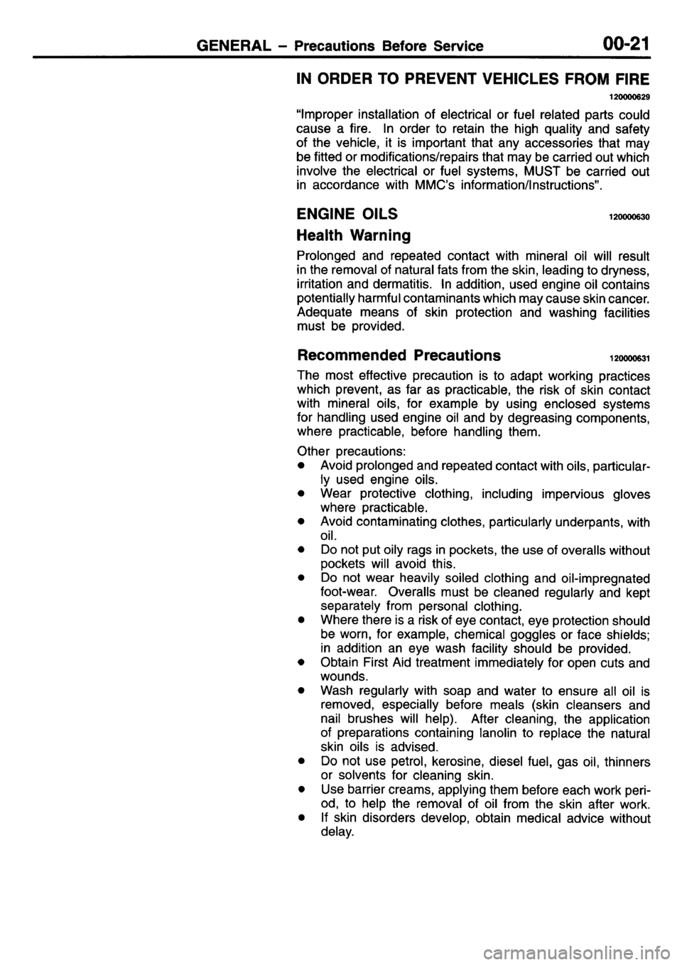 MITSUBISHI L400 1995 Workshop Service Owners Manual MITSUBISHI L400 1995 Workshop Service Owners Manual