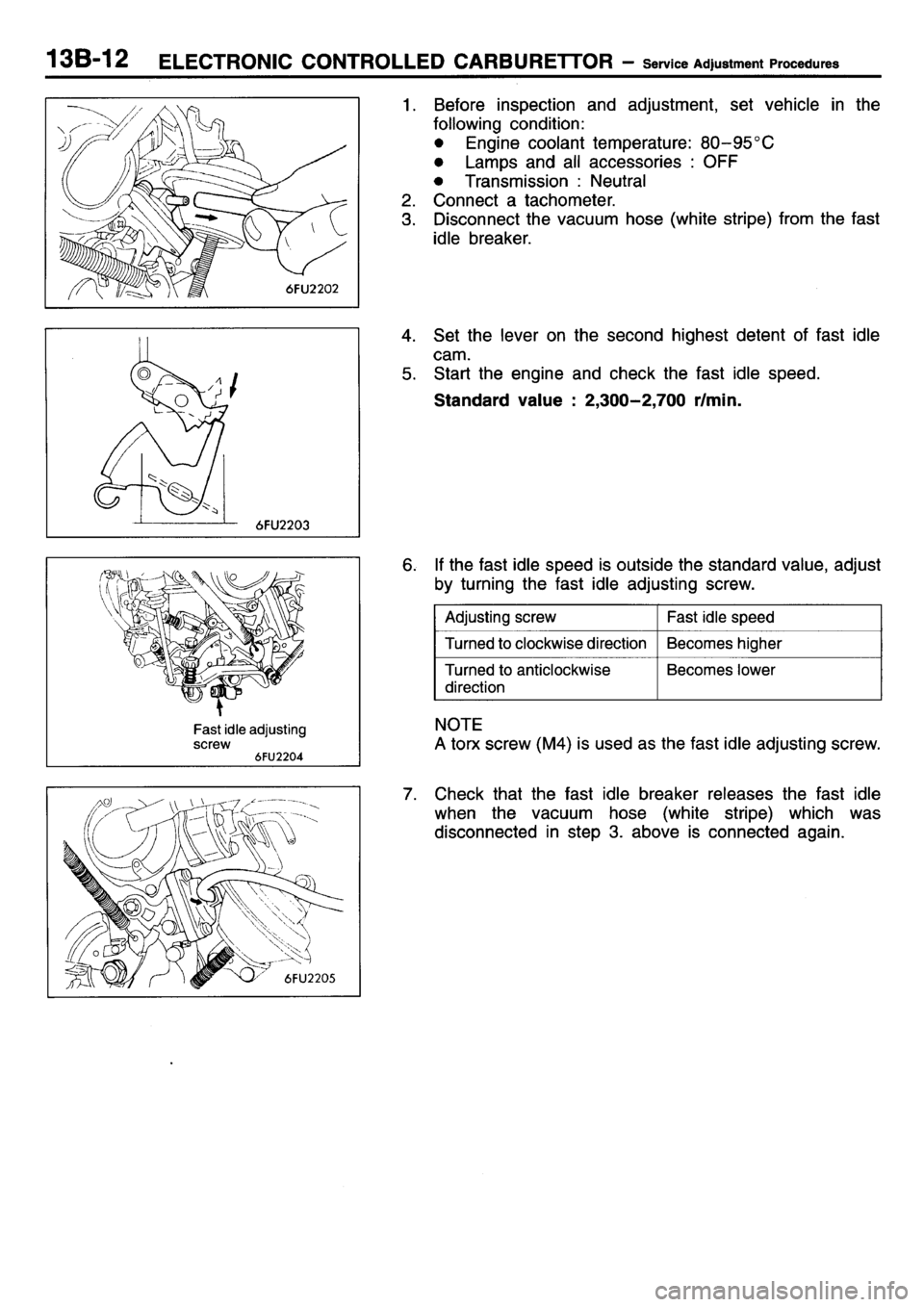 MITSUBISHI L400 1995 Workshop Service Repair Manual MITSUBISHI L400 1995 Workshop Service Repair Manual