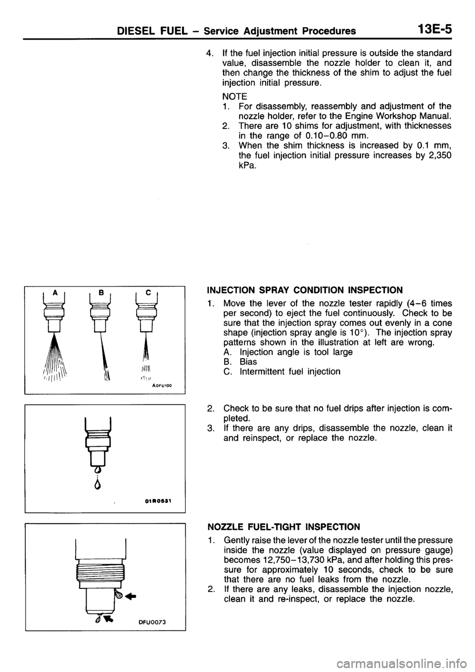 MITSUBISHI L400 1995 Workshop Service Repair Manual MITSUBISHI L400 1995 Workshop Service Repair Manual