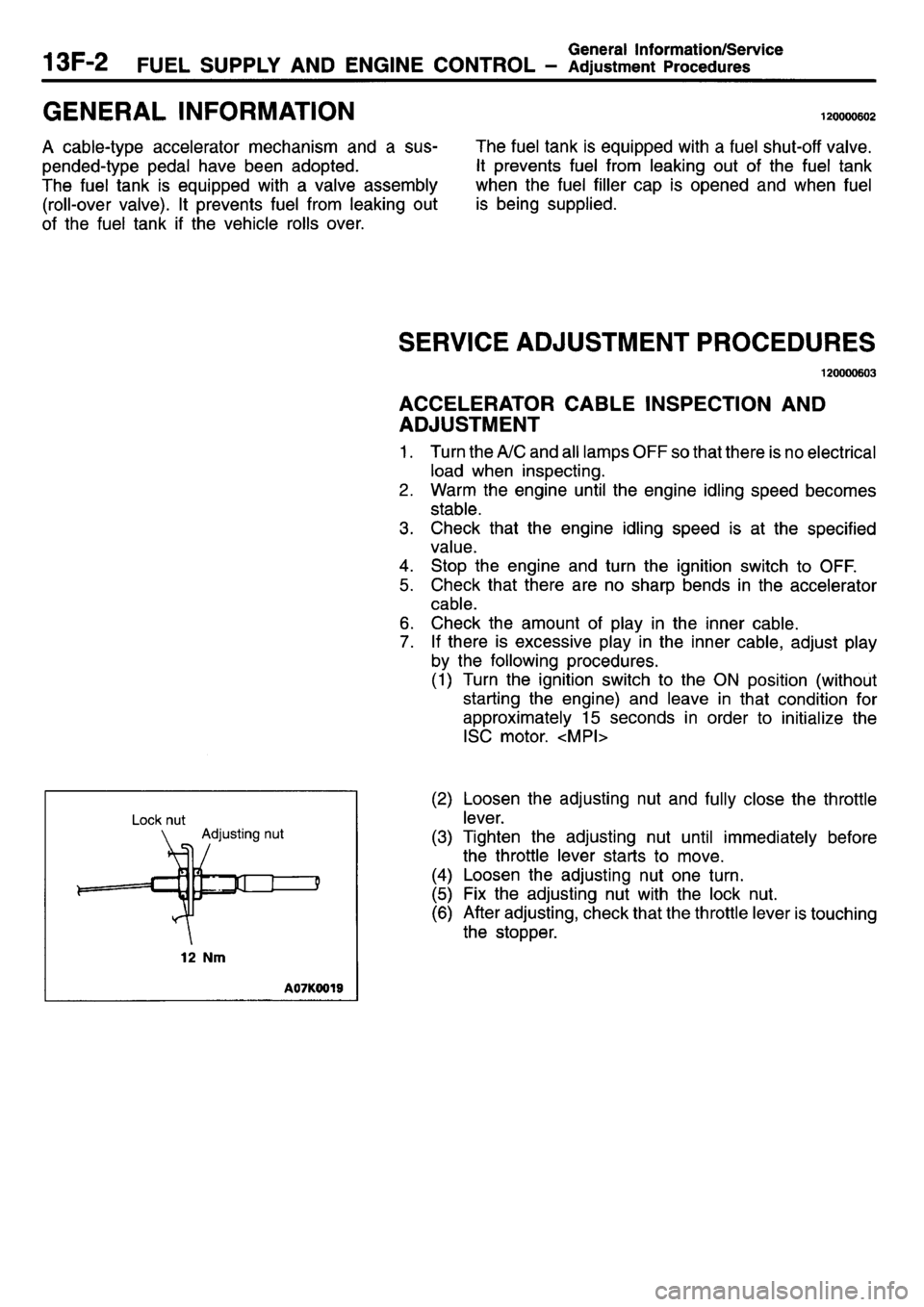 MITSUBISHI L400 1995 Workshop Service Repair Manual MITSUBISHI L400 1995 Workshop Service Repair Manual