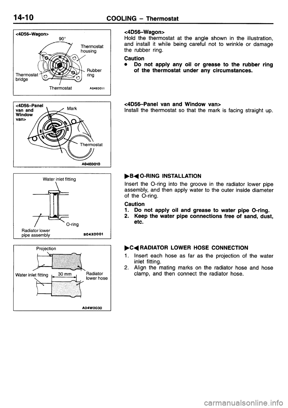 MITSUBISHI L400 1995 Workshop Service Repair Manual MITSUBISHI L400 1995 Workshop Service Repair Manual