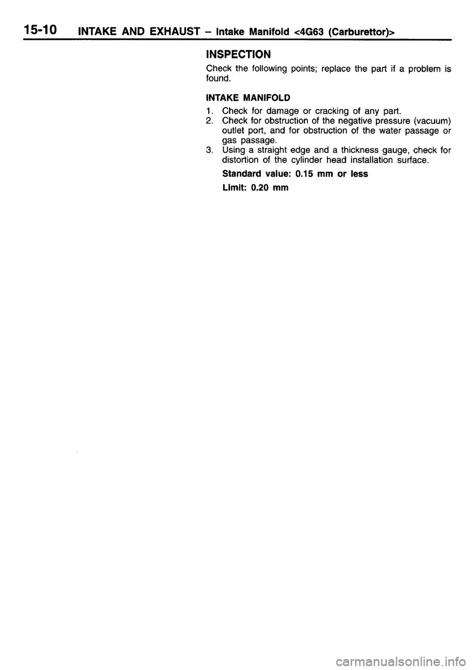 MITSUBISHI L400 1995 Workshop Service Repair Manual MITSUBISHI L400 1995 Workshop Service Repair Manual