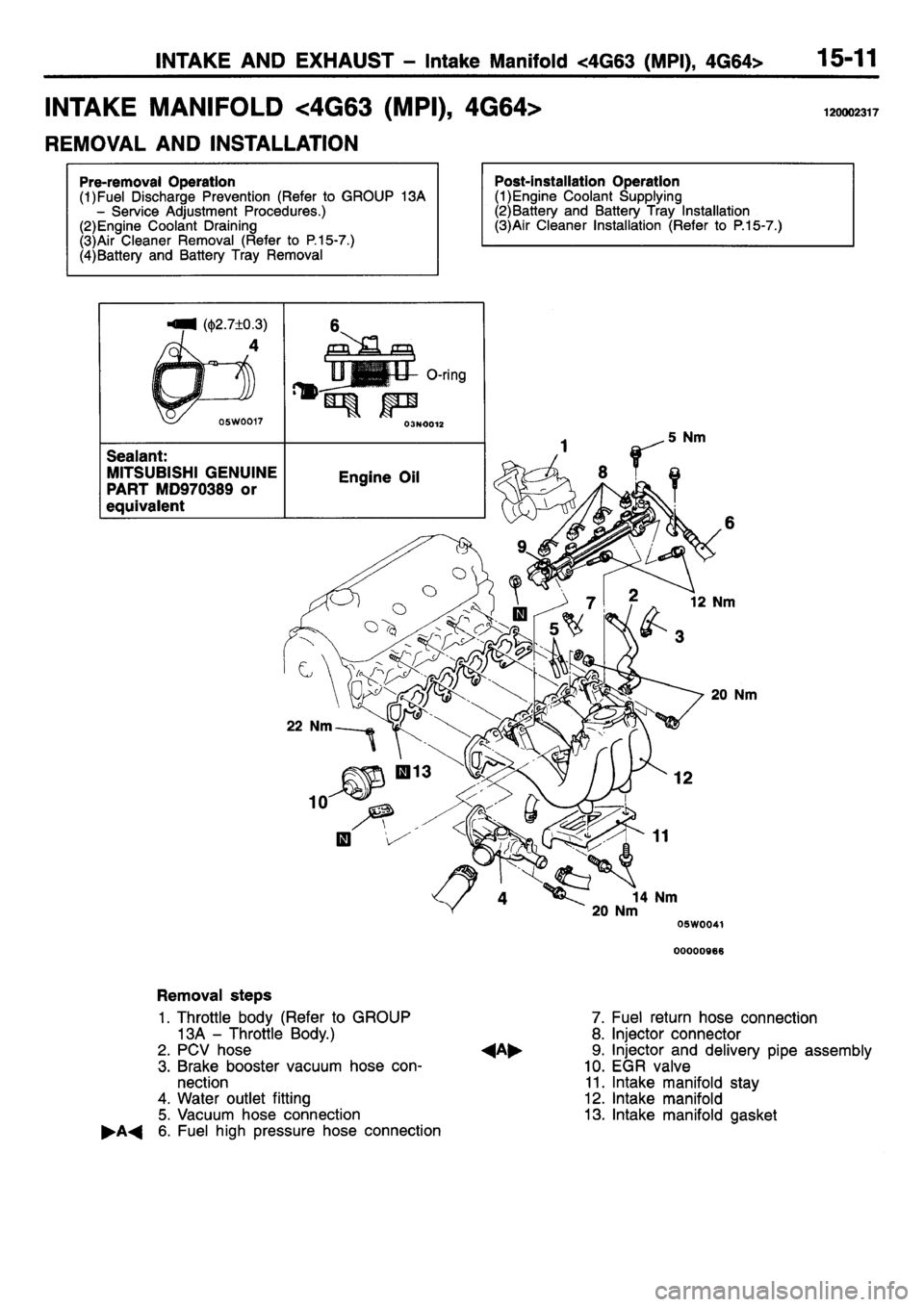 MITSUBISHI L400 1995 Workshop Service Repair Manual MITSUBISHI L400 1995 Workshop Service Repair Manual