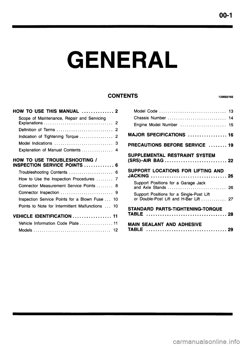 MITSUBISHI L400 1995 Workshop Service Repair Manual MITSUBISHI L400 1995 Workshop Service Repair Manual