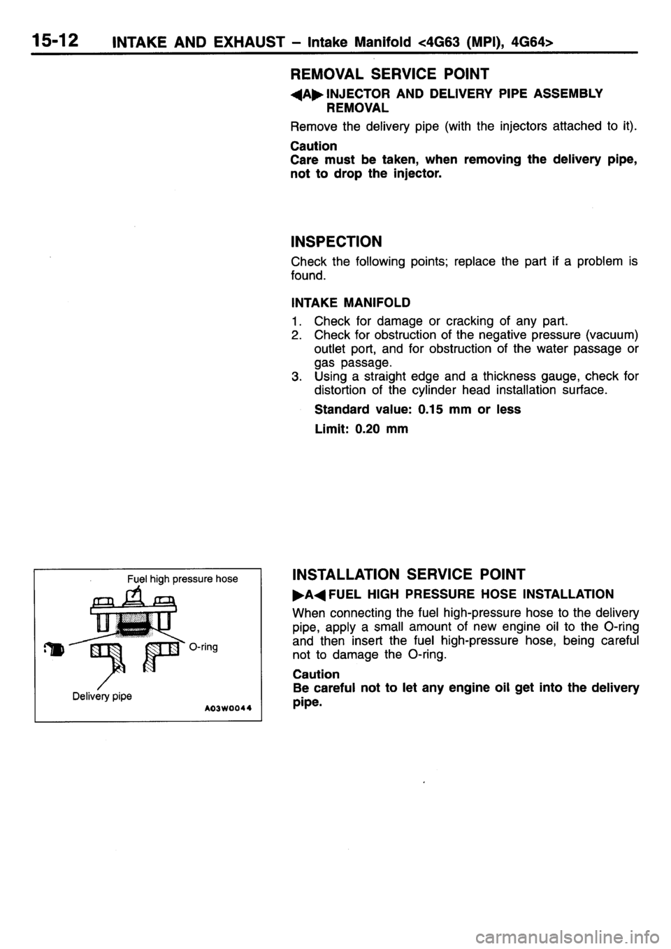 MITSUBISHI L400 1995 Workshop Service Repair Manual MITSUBISHI L400 1995 Workshop Service Repair Manual