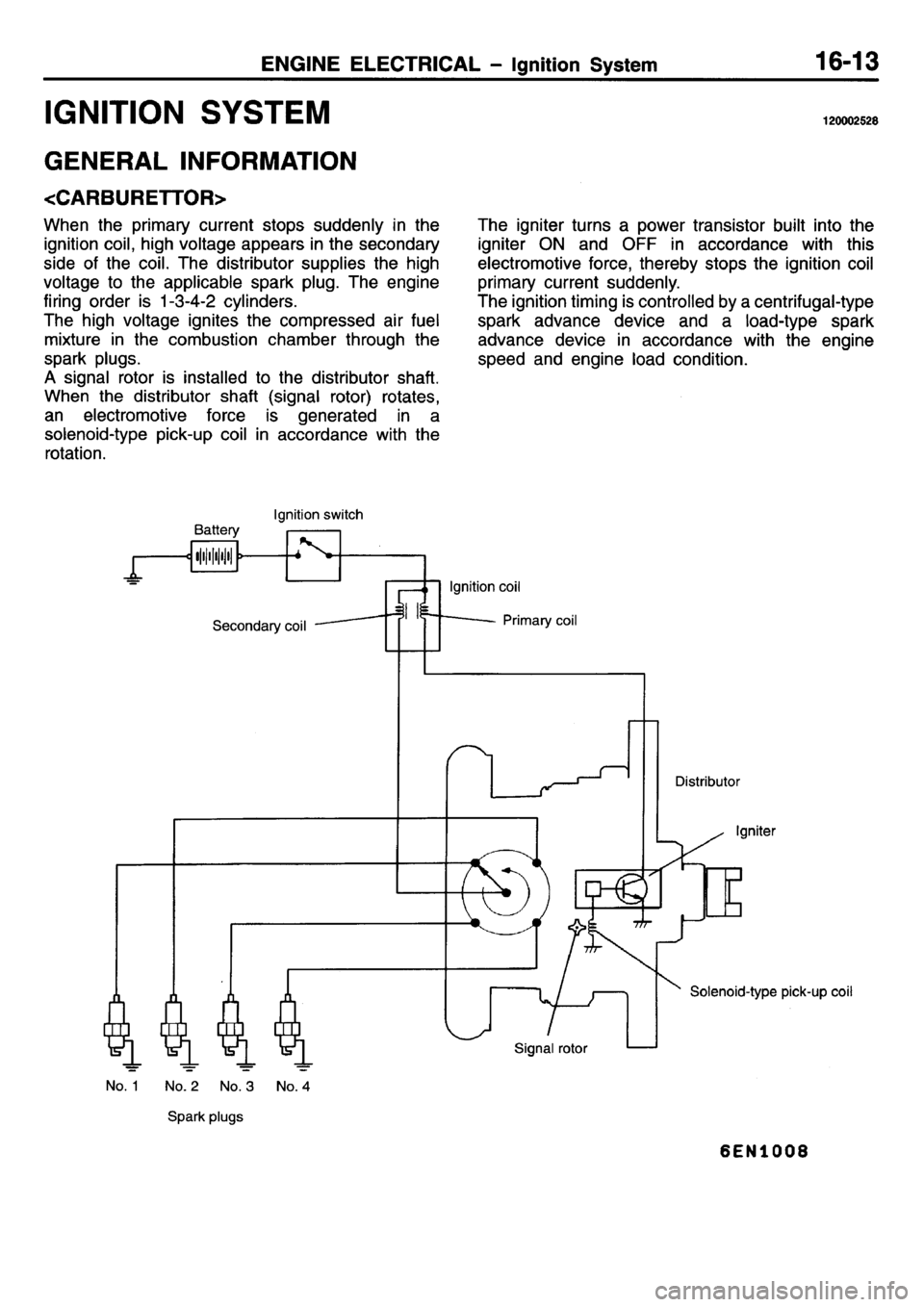 MITSUBISHI L400 1995 Workshop Service Repair Manual MITSUBISHI L400 1995 Workshop Service Repair Manual