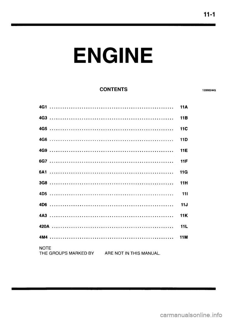 MITSUBISHI L400 1995 Workshop Service Owners Guide MITSUBISHI L400 1995 Workshop Service Owners Guide