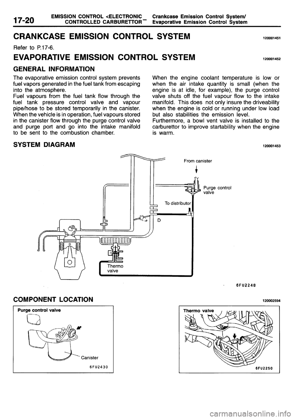 MITSUBISHI L400 1995  Workshop  Service Repair Manual 
