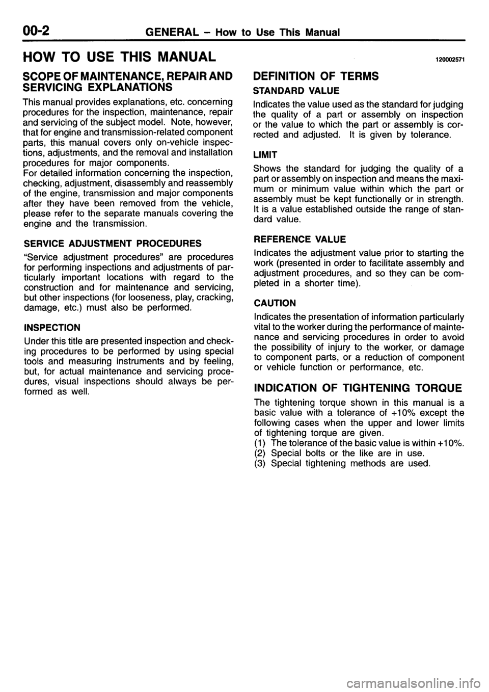 MITSUBISHI L400 1995 Workshop Service Repair Manual MITSUBISHI L400 1995 Workshop Service Repair Manual