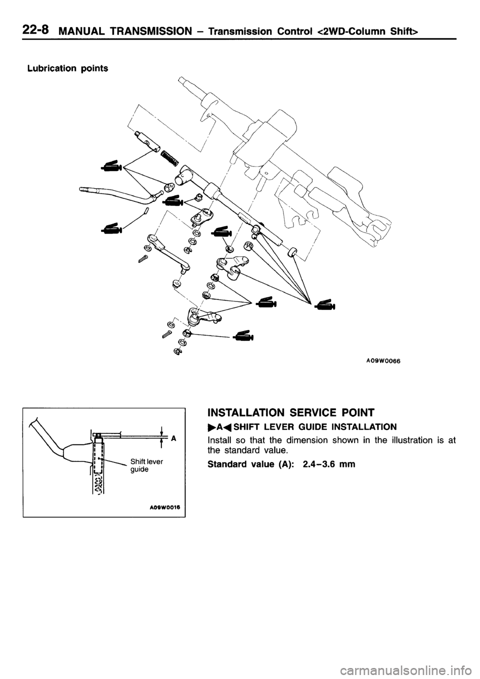 MITSUBISHI L400 1995  Workshop  Service Repair Manual 
