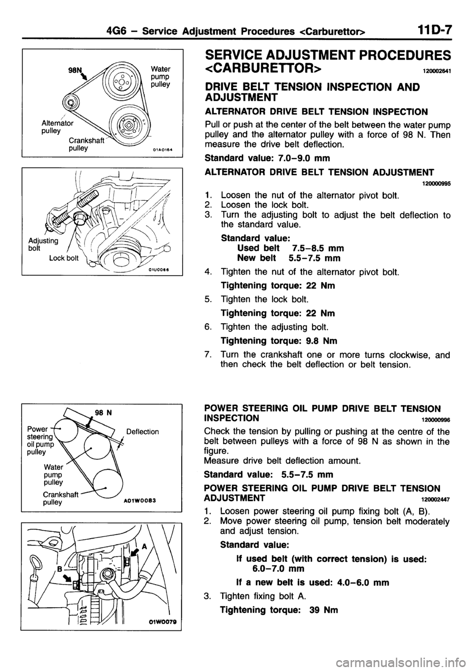 MITSUBISHI L400 1995 Workshop Service Service Manual MITSUBISHI L400 1995 Workshop Service Service Manual