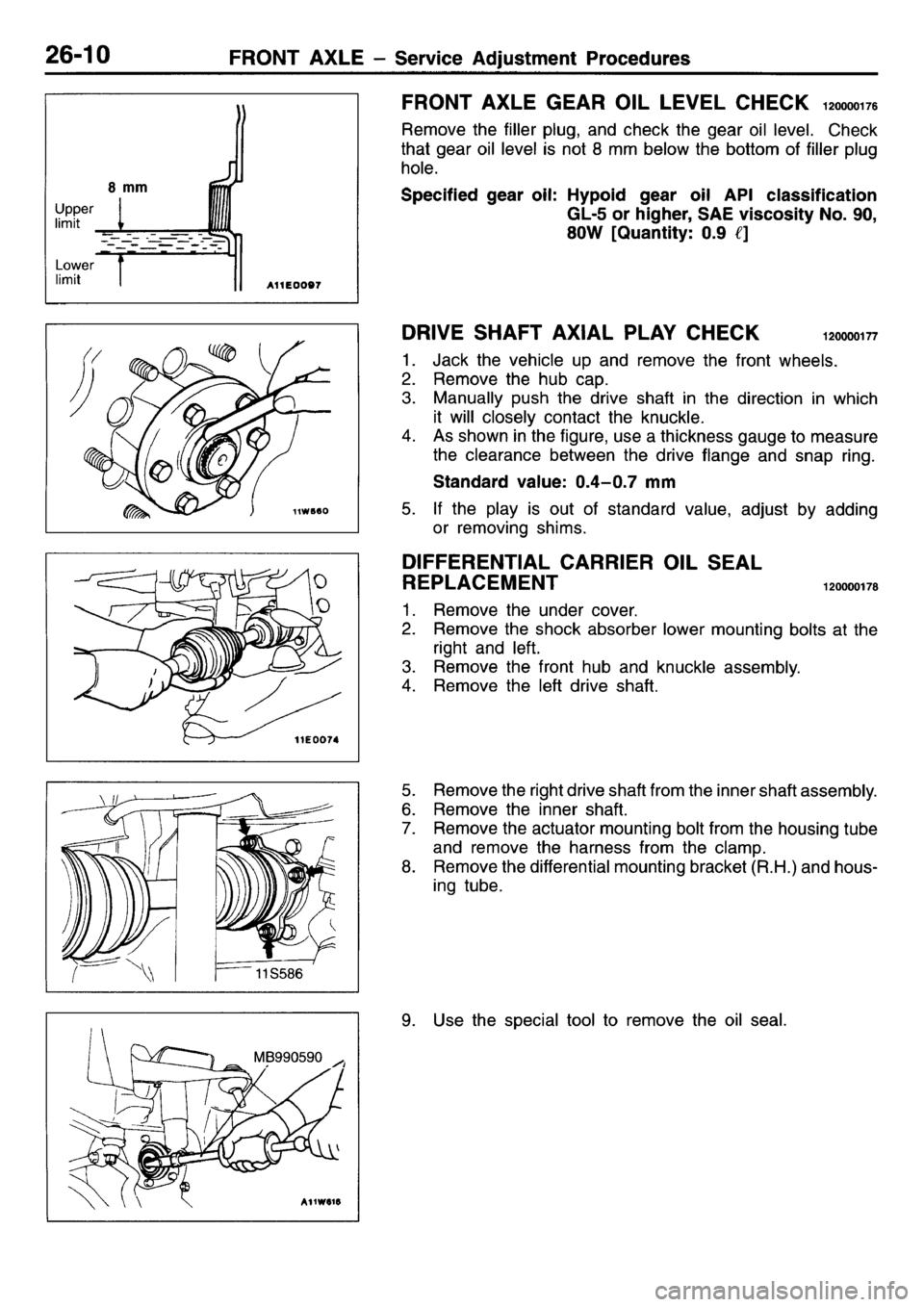 MITSUBISHI L400 1995 Workshop Service Repair Manual MITSUBISHI L400 1995 Workshop Service Repair Manual