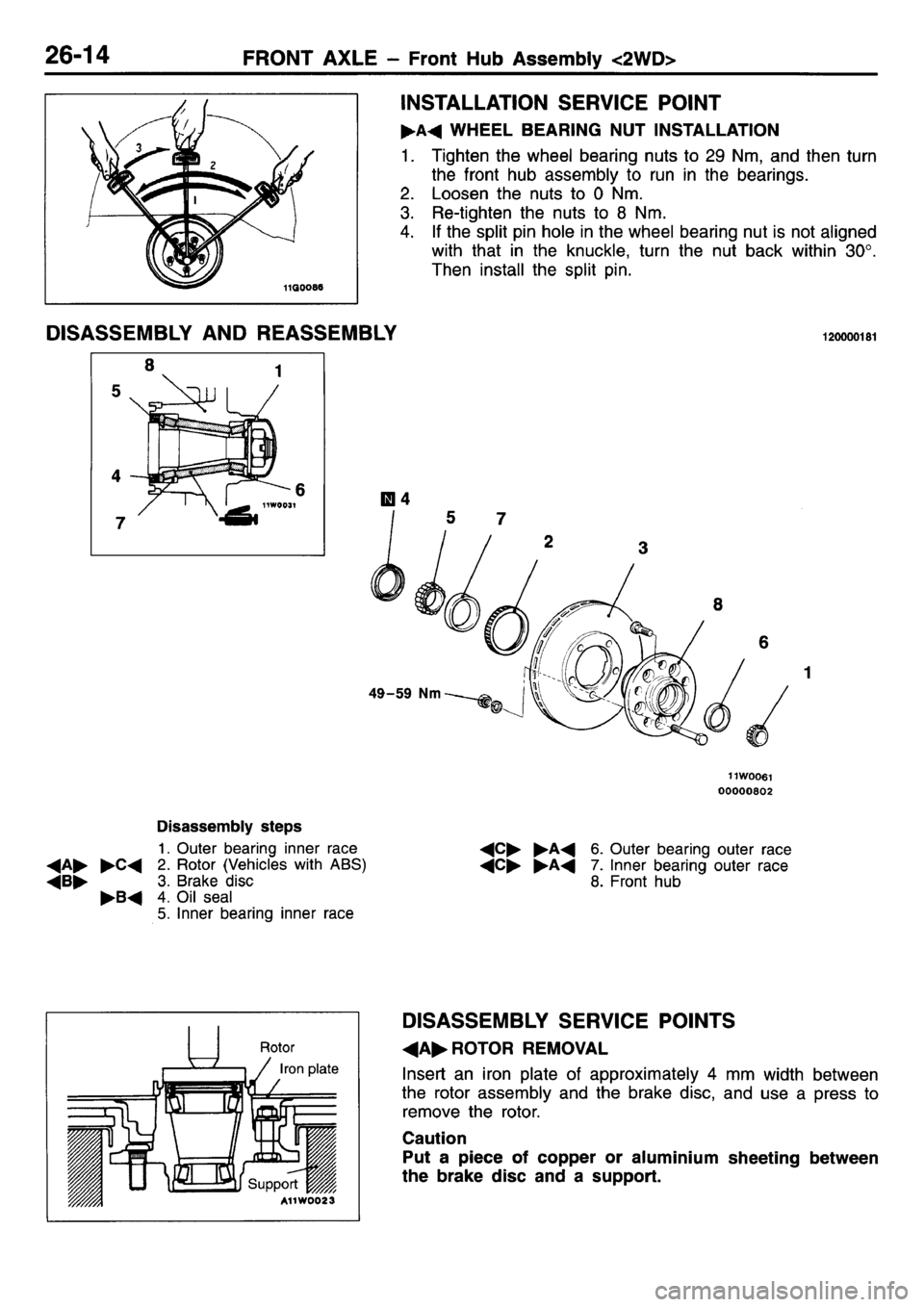 MITSUBISHI L400 1995 Workshop Service Repair Manual MITSUBISHI L400 1995 Workshop Service Repair Manual
