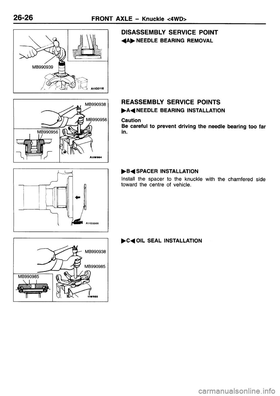 MITSUBISHI L400 1995 Workshop Service Repair Manual MITSUBISHI L400 1995 Workshop Service Repair Manual
