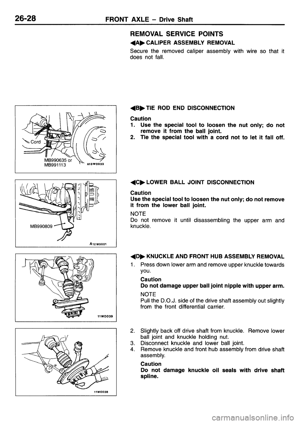 MITSUBISHI L400 1995 Workshop Service Repair Manual MITSUBISHI L400 1995 Workshop Service Repair Manual