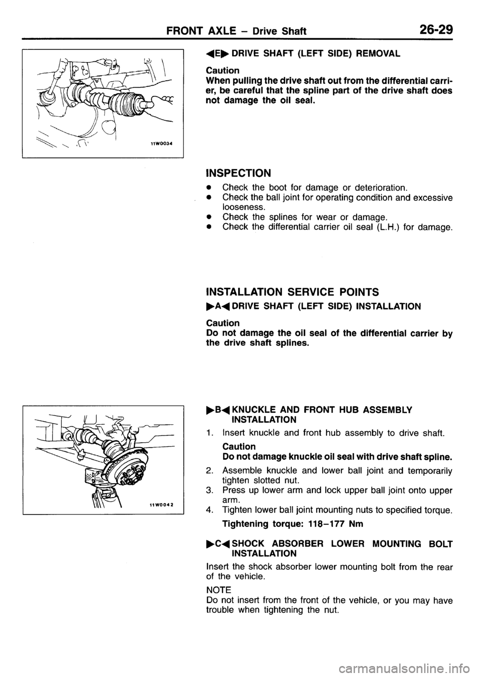 MITSUBISHI L400 1995 Workshop Service Repair Manual MITSUBISHI L400 1995 Workshop Service Repair Manual