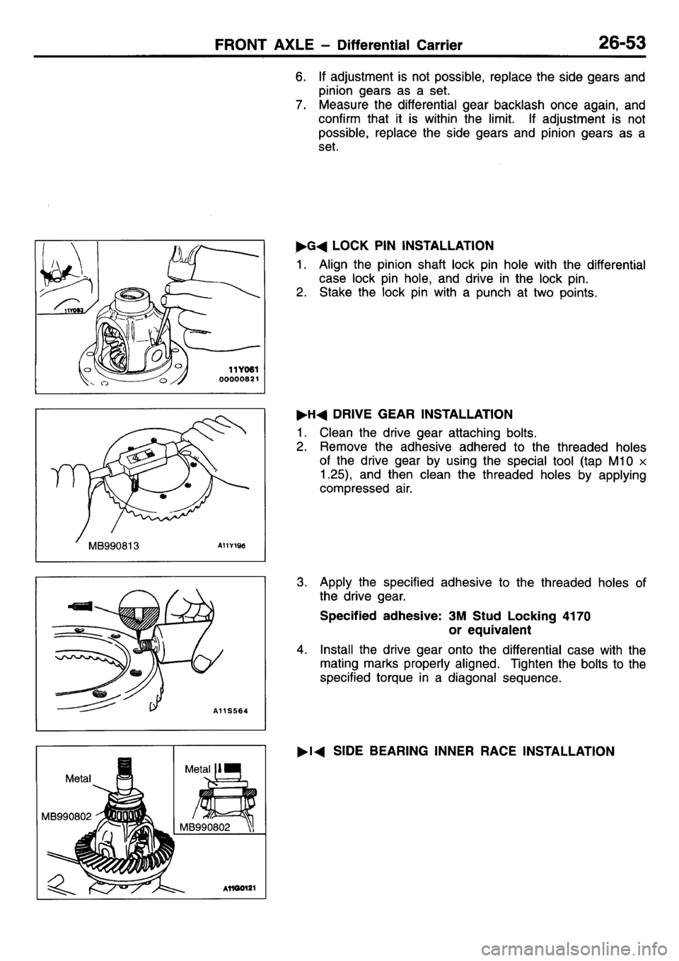 MITSUBISHI L400 1995 Workshop Service Repair Manual MITSUBISHI L400 1995 Workshop Service Repair Manual
