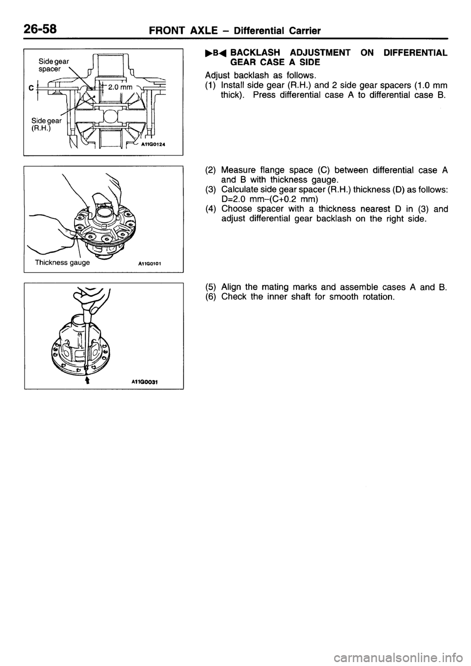 MITSUBISHI L400 1995 Workshop Service Repair Manual MITSUBISHI L400 1995 Workshop Service Repair Manual