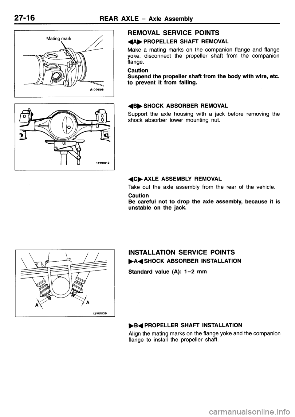 MITSUBISHI L400 1995 Workshop Service Repair Manual MITSUBISHI L400 1995 Workshop Service Repair Manual
