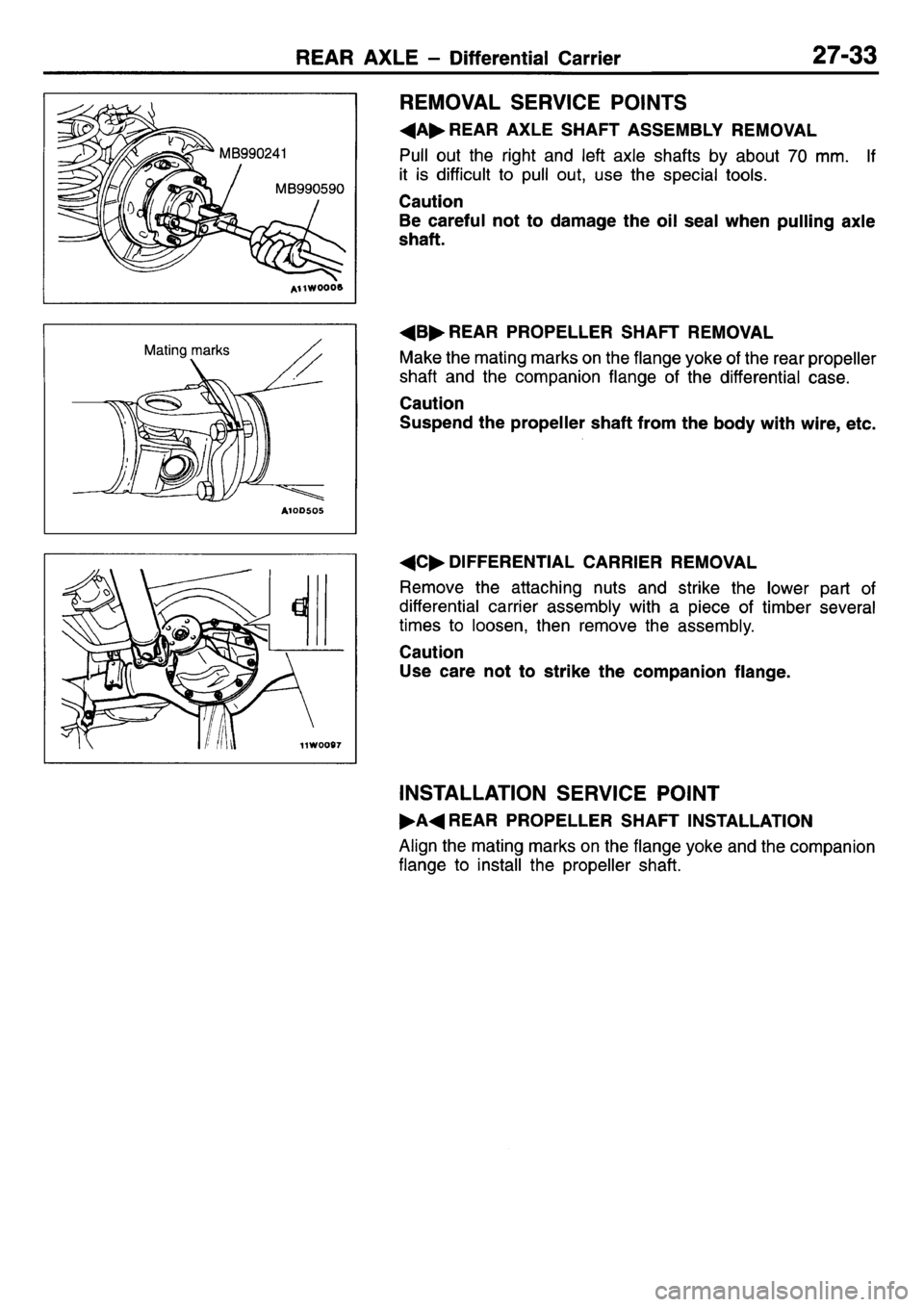 MITSUBISHI L400 1995 Workshop Service Repair Manual MITSUBISHI L400 1995 Workshop Service Repair Manual