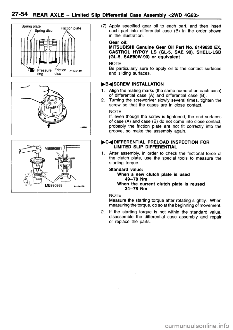 MITSUBISHI L400 1995 Workshop Service Repair Manual MITSUBISHI L400 1995 Workshop Service Repair Manual