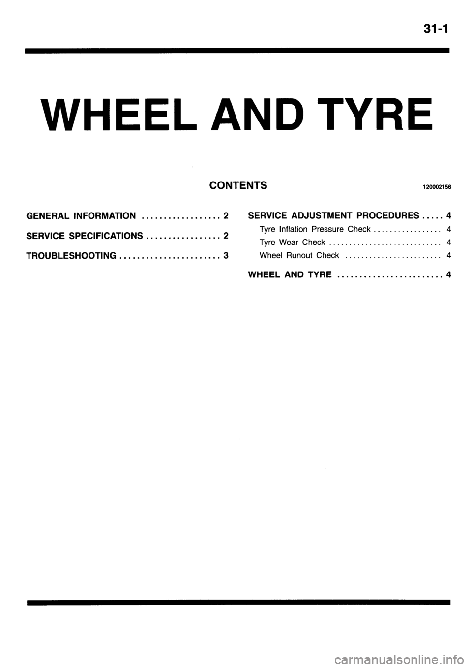 MITSUBISHI L400 1995 Workshop Service Repair Manual MITSUBISHI L400 1995 Workshop Service Repair Manual