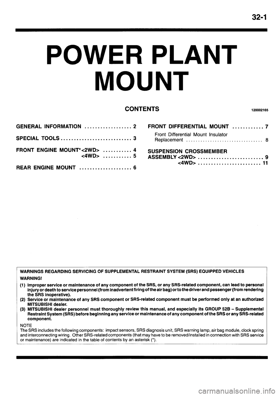 MITSUBISHI L400 1995 Workshop Service Repair Manual MITSUBISHI L400 1995 Workshop Service Repair Manual