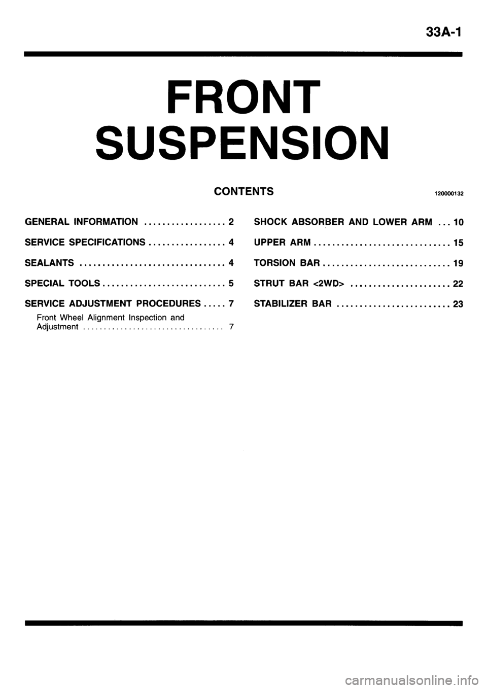MITSUBISHI L400 1995 Workshop Service Repair Manual MITSUBISHI L400 1995 Workshop Service Repair Manual