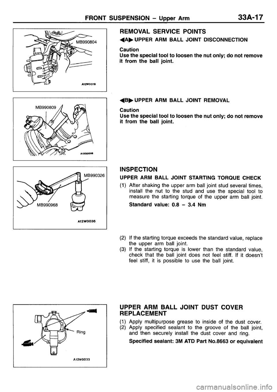 MITSUBISHI L400 1995 Workshop Service Repair Manual MITSUBISHI L400 1995 Workshop Service Repair Manual