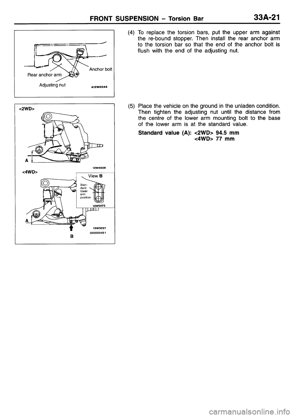 MITSUBISHI L400 1995 Workshop Service Repair Manual MITSUBISHI L400 1995 Workshop Service Repair Manual