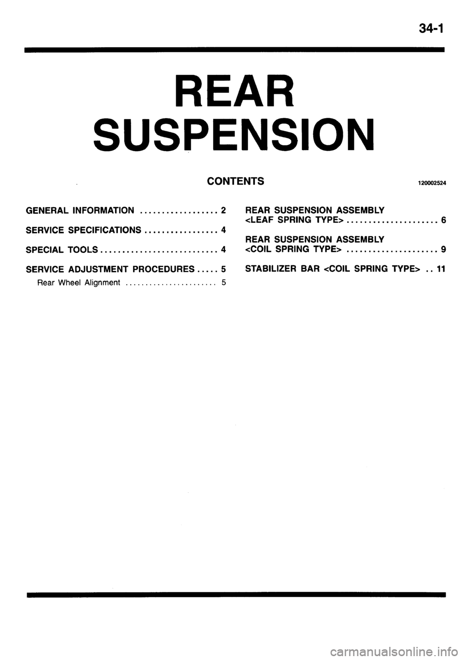 MITSUBISHI L400 1995 Workshop Service Repair Manual MITSUBISHI L400 1995 Workshop Service Repair Manual