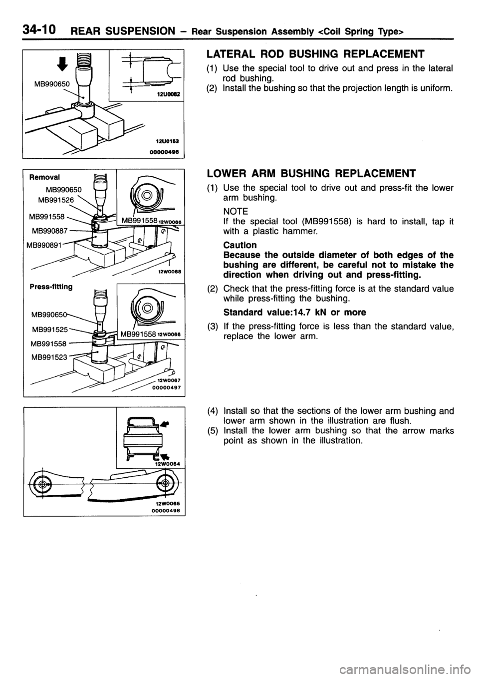 MITSUBISHI L400 1995 Workshop Service Repair Manual MITSUBISHI L400 1995 Workshop Service Repair Manual