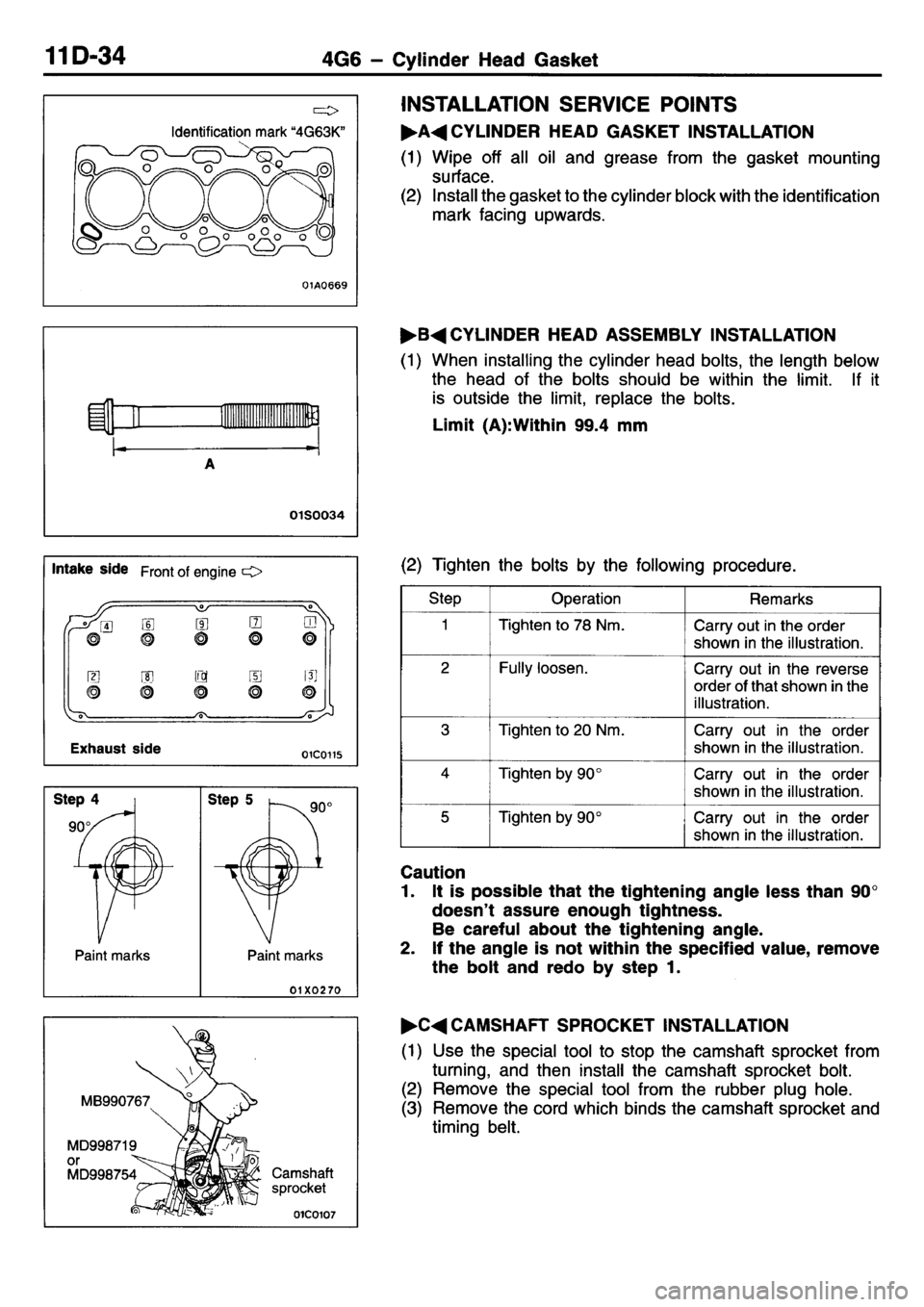 MITSUBISHI L400 1995 Workshop Service Manual PDF MITSUBISHI L400 1995 Workshop Service Manual PDF
