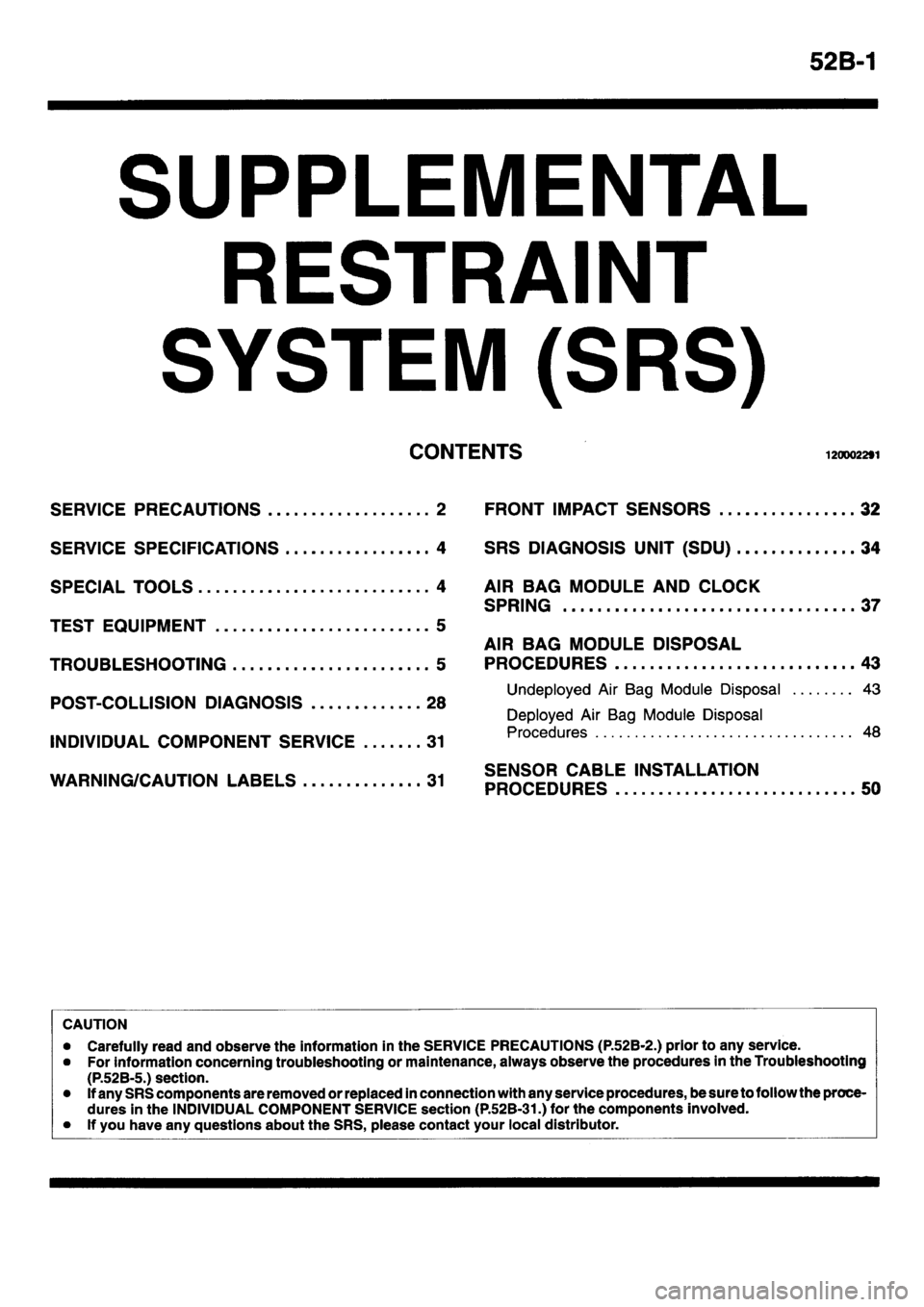 MITSUBISHI L400 1995 Workshop Service Repair Manual MITSUBISHI L400 1995 Workshop Service Repair Manual